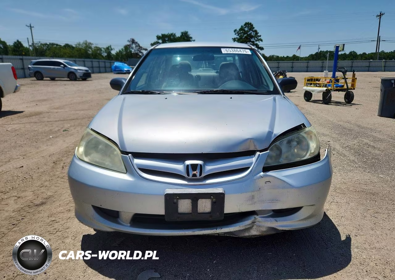 2005 Honda Civic Dx Vp VIN:1HGES16345L016250 - 5