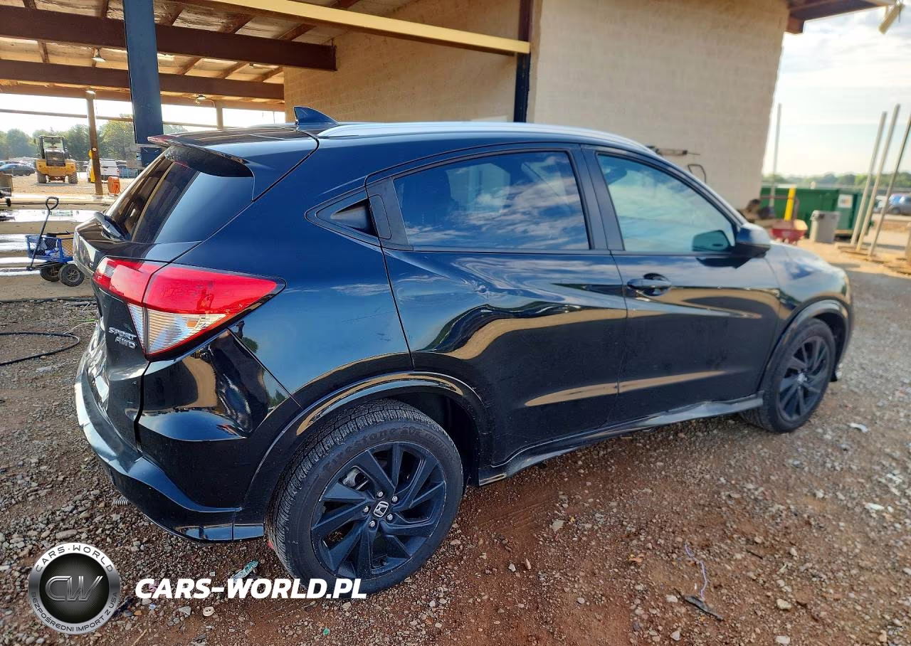 2022 Honda Hr-V Sport VIN:3CZRU6H11NM731157 - 3