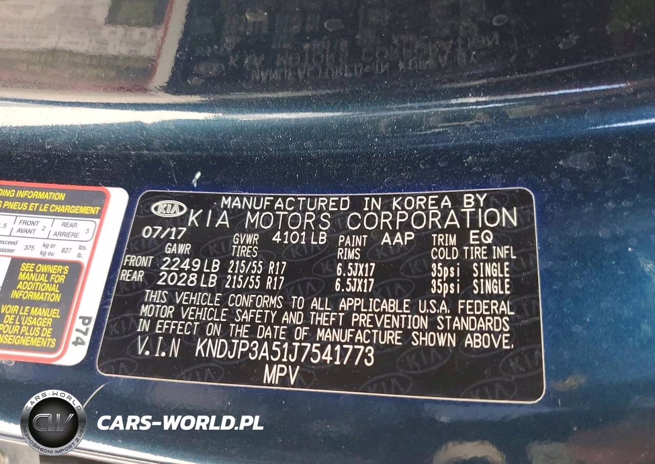 2018 Kia Soul + VIN:KNDJP3A51J7541773 - 13