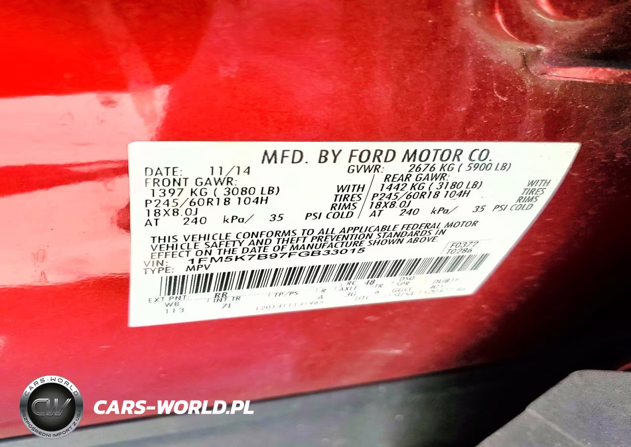 2015 Ford Explorer VIN:1FM5K7B97FGB33015 - 13
