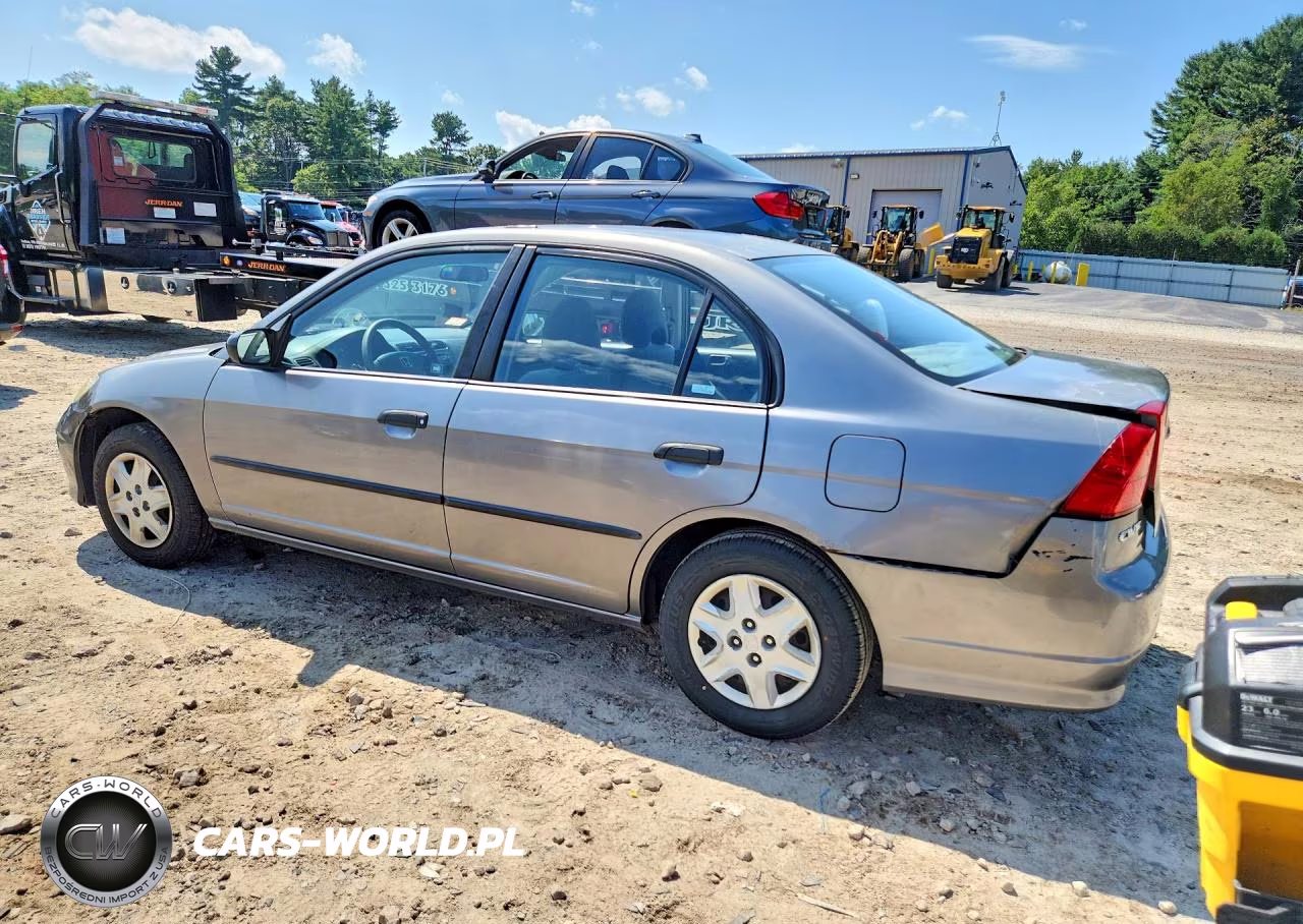 2005 Honda Civic Dx Vp VIN:2HGES16375H565941 - 2