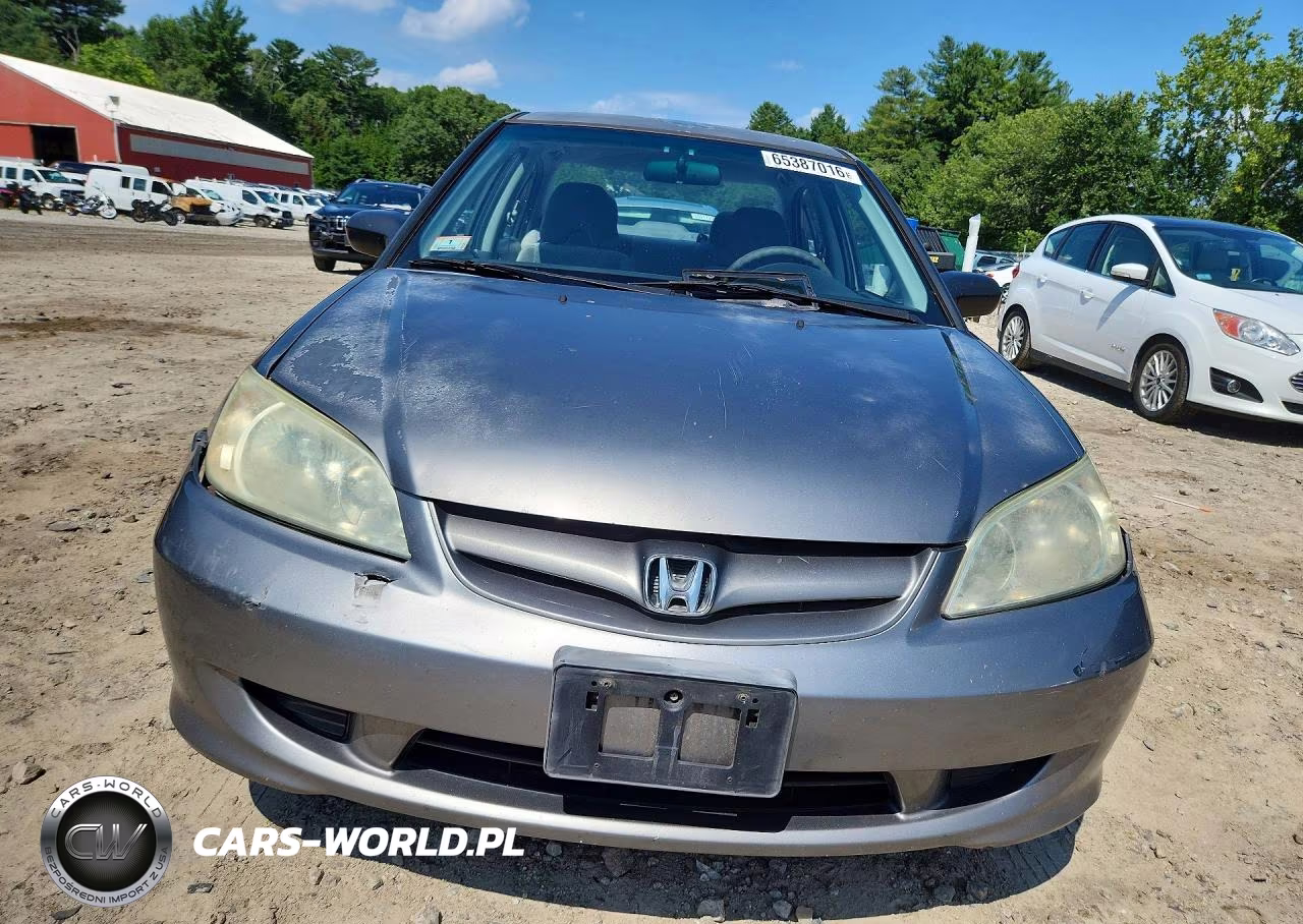 2005 Honda Civic Dx Vp VIN:2HGES16375H565941 - 5