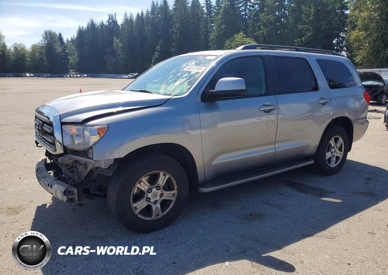 2008 Toyota Sequoia Sr5 VIN:5TDBY64A08S001133 - 1
