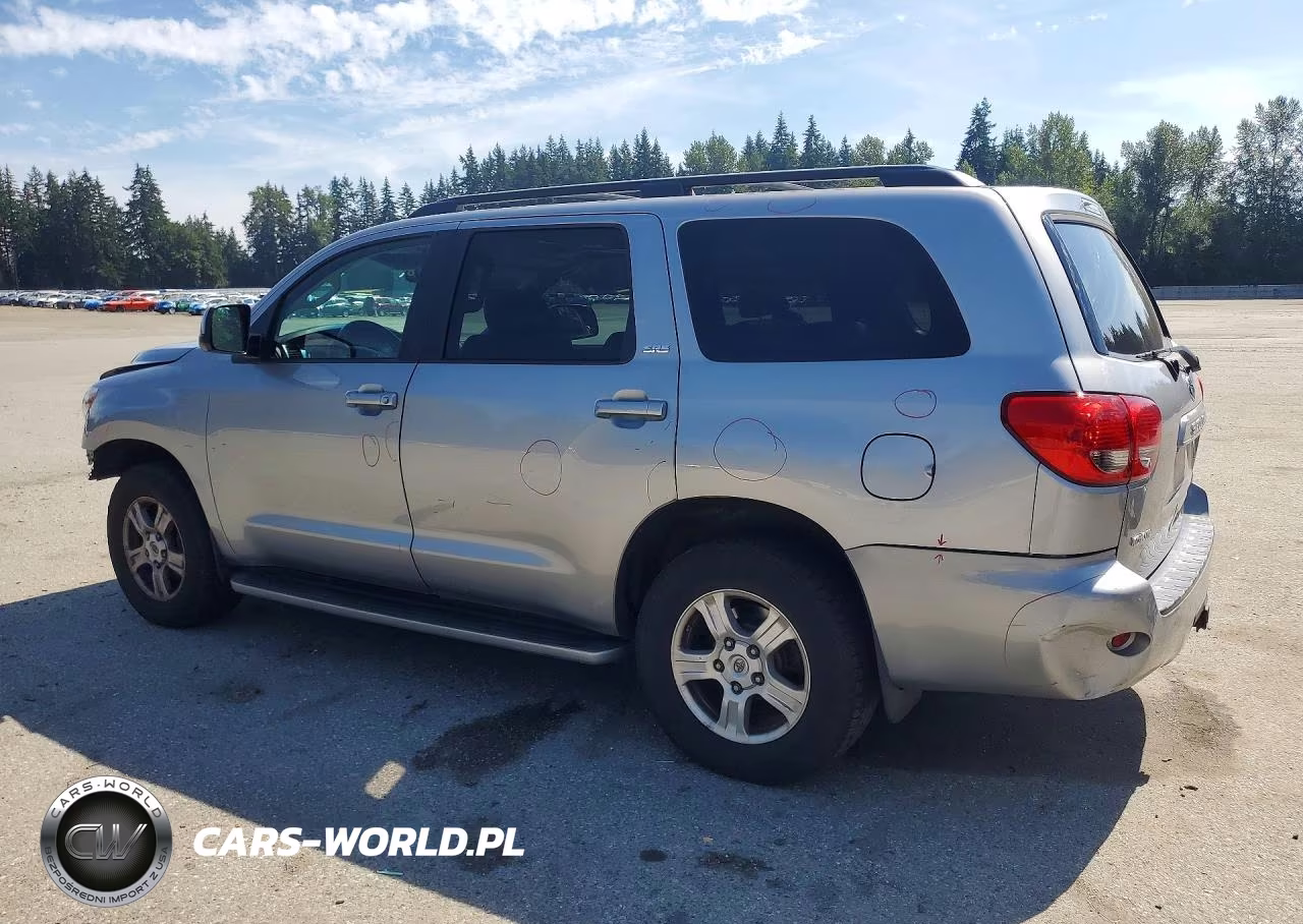 2008 Toyota Sequoia Sr5 VIN:5TDBY64A08S001133 - 2