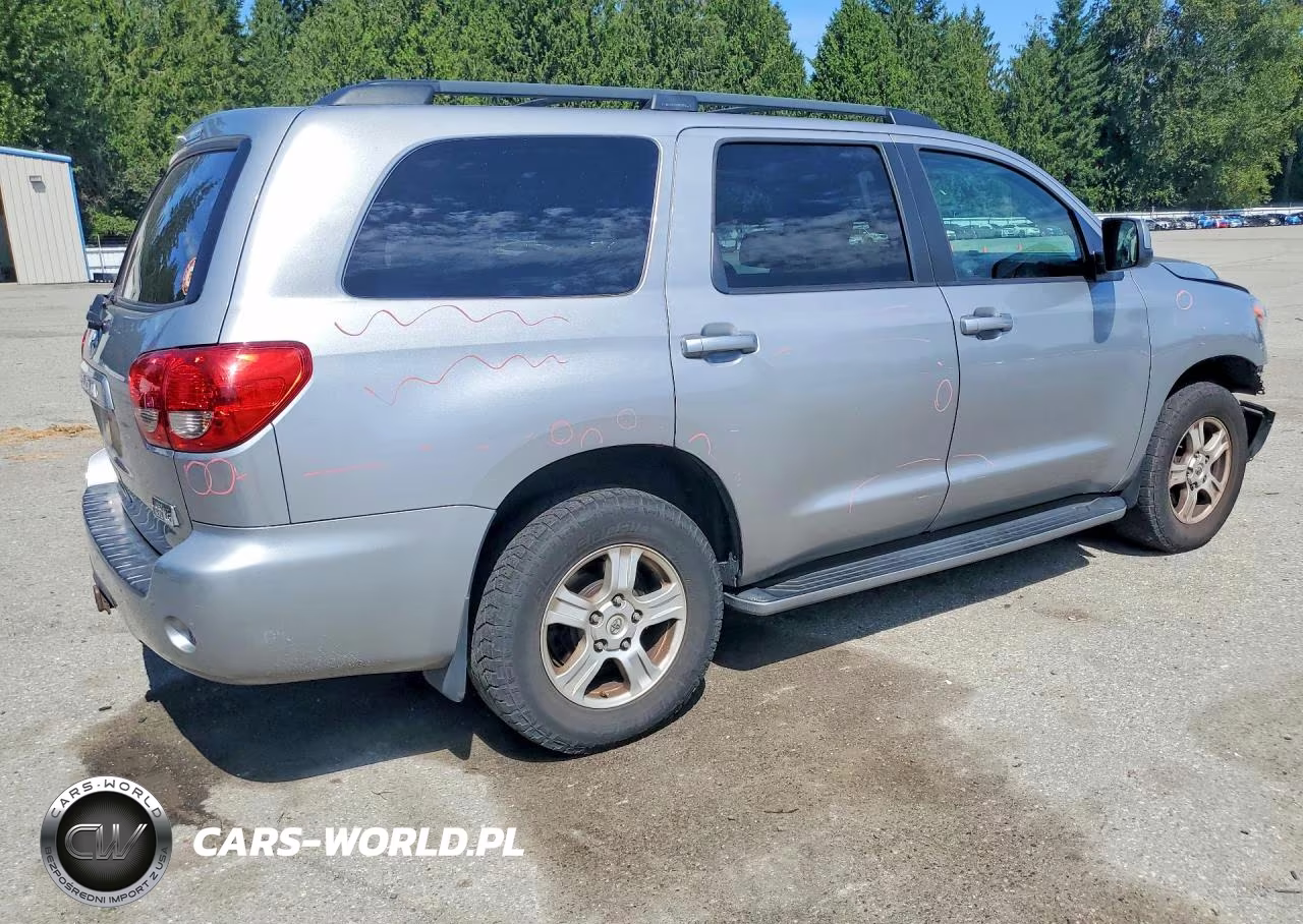 2008 Toyota Sequoia Sr5 VIN:5TDBY64A08S001133 - 3
