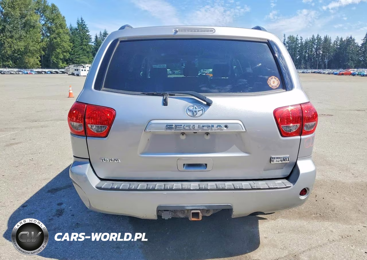 2008 Toyota Sequoia Sr5 VIN:5TDBY64A08S001133 - 6