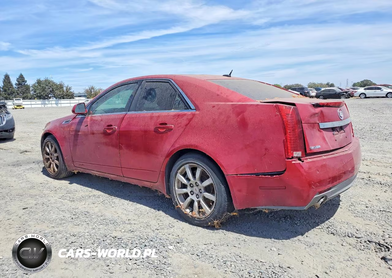 2008 Cadillac Cts Hi Feature V6 VIN:1G6DV57V480210746 - 2
