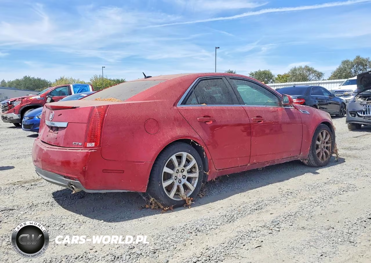 2008 Cadillac Cts Hi Feature V6 VIN:1G6DV57V480210746 - 3