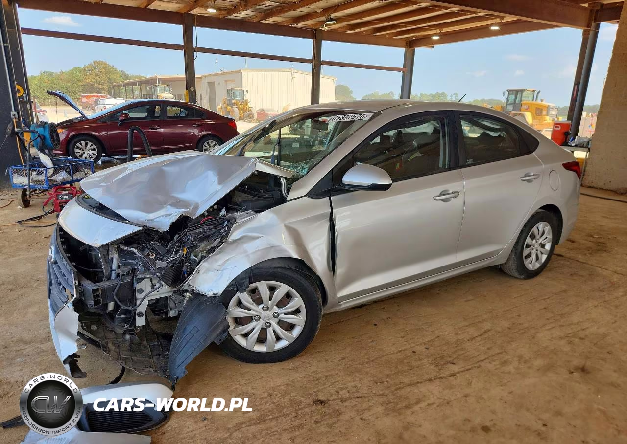 2018 Hyundai Accent Se VIN:3KPC24A3XJE020238 - 1