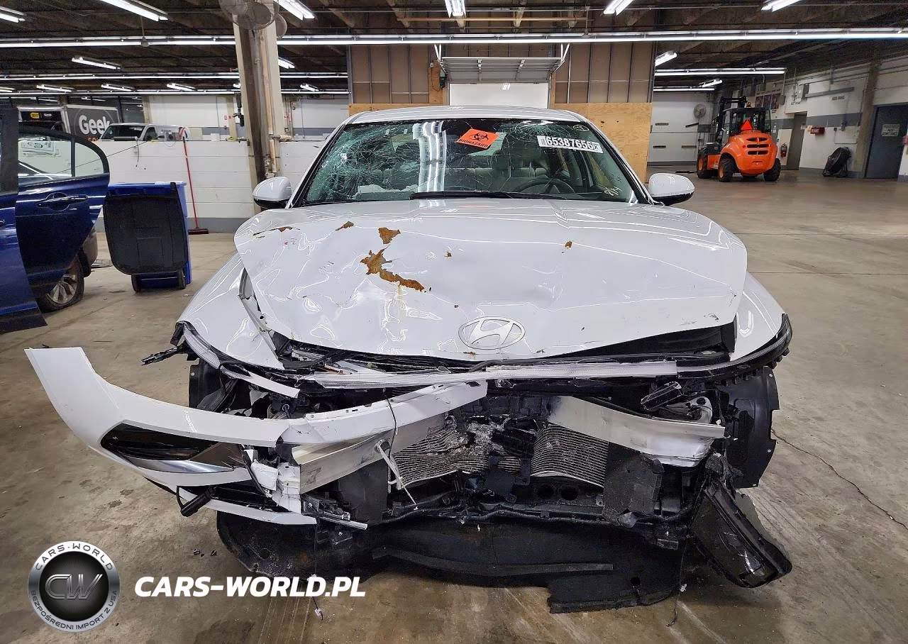 2025 Hyundai Sonata Sel VIN:KMHL64JA1SA483386 - 5