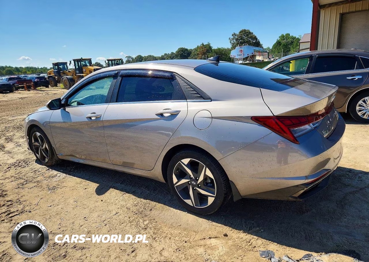 2022 Hyundai Elantra Sel VIN:KMHLN4AG6NU293898 - 2