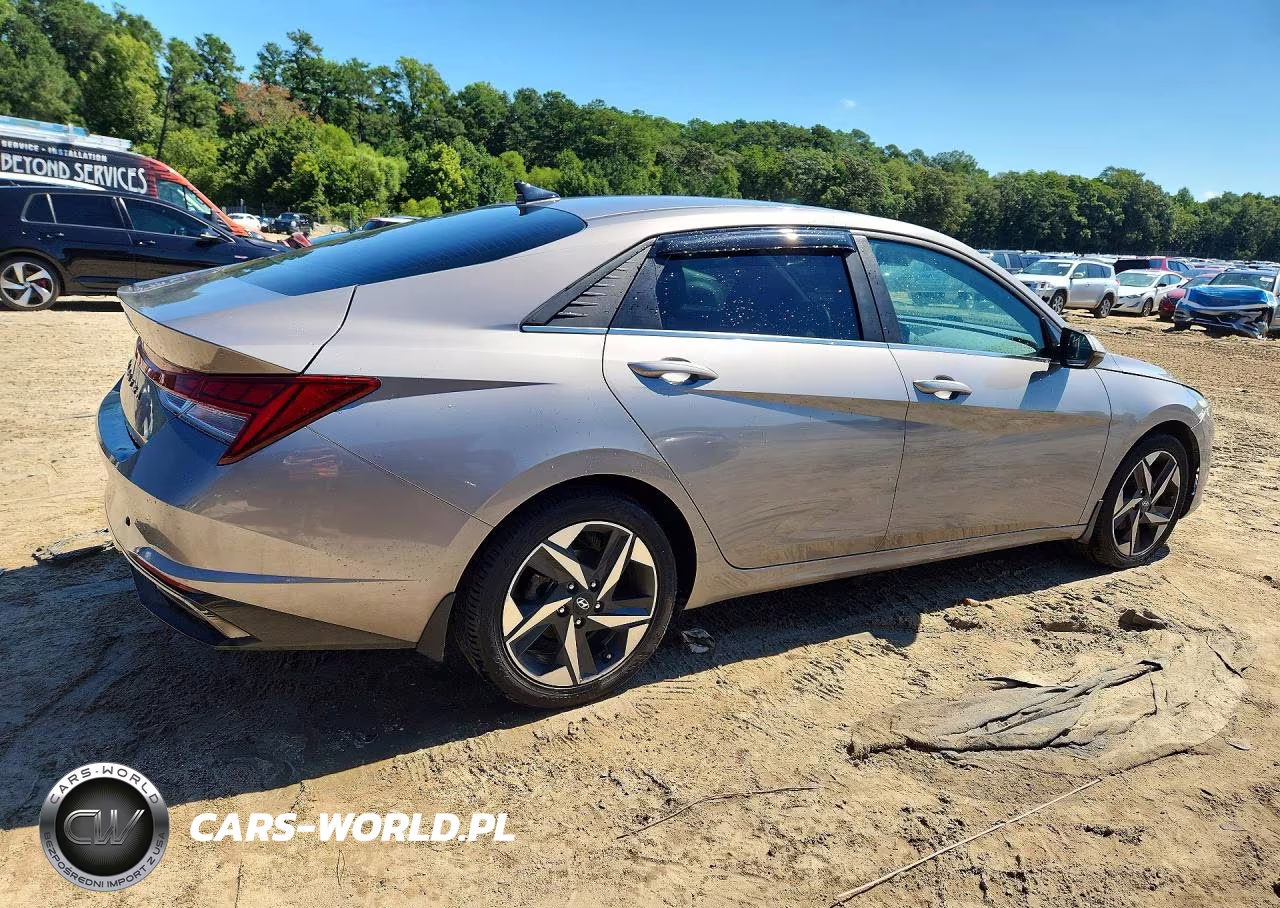 2022 Hyundai Elantra Sel VIN:KMHLN4AG6NU293898 - 3