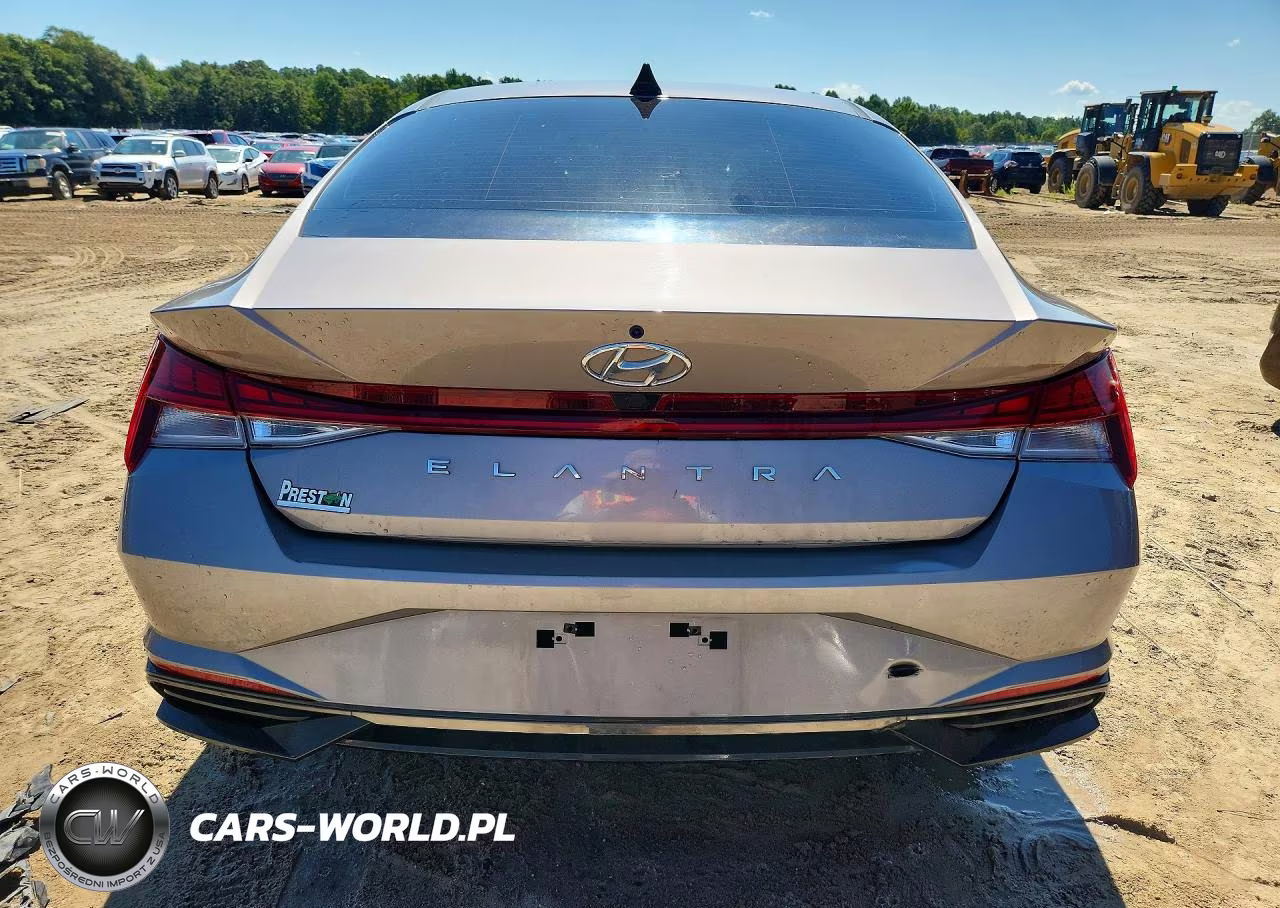 2022 Hyundai Elantra Sel VIN:KMHLN4AG6NU293898 - 6