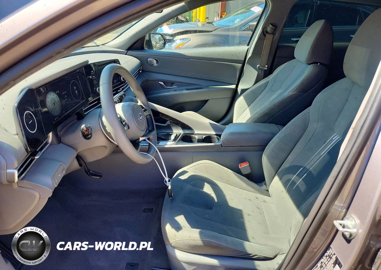 2022 Hyundai Elantra Sel VIN:KMHLN4AG6NU293898 - 7