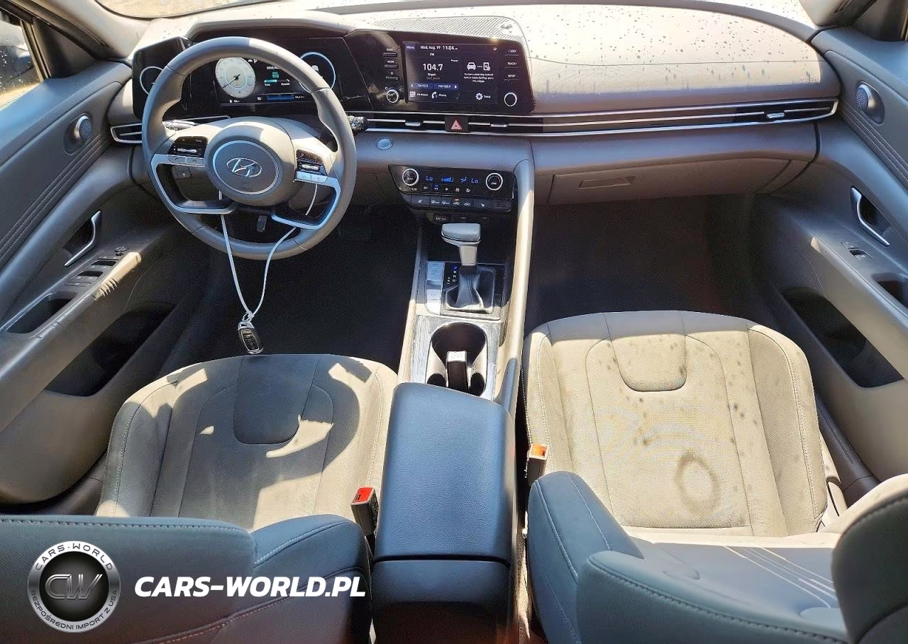 2022 Hyundai Elantra Sel VIN:KMHLN4AG6NU293898 - 8