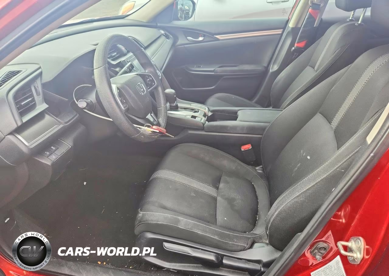 2019 Honda Civic Lx VIN:2HGFC2F60KH571240 - 7