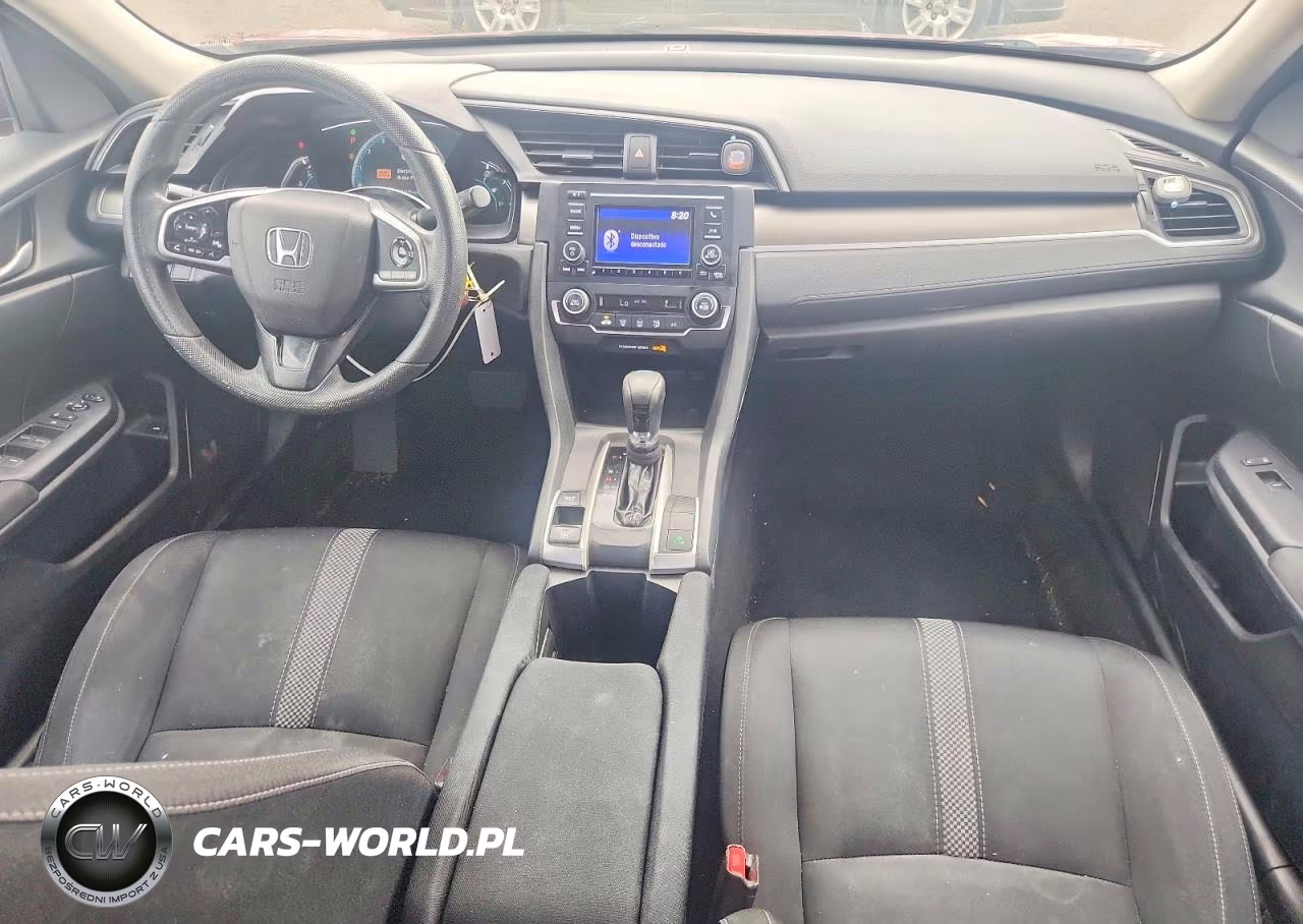 2019 Honda Civic Lx VIN:2HGFC2F60KH571240 - 8