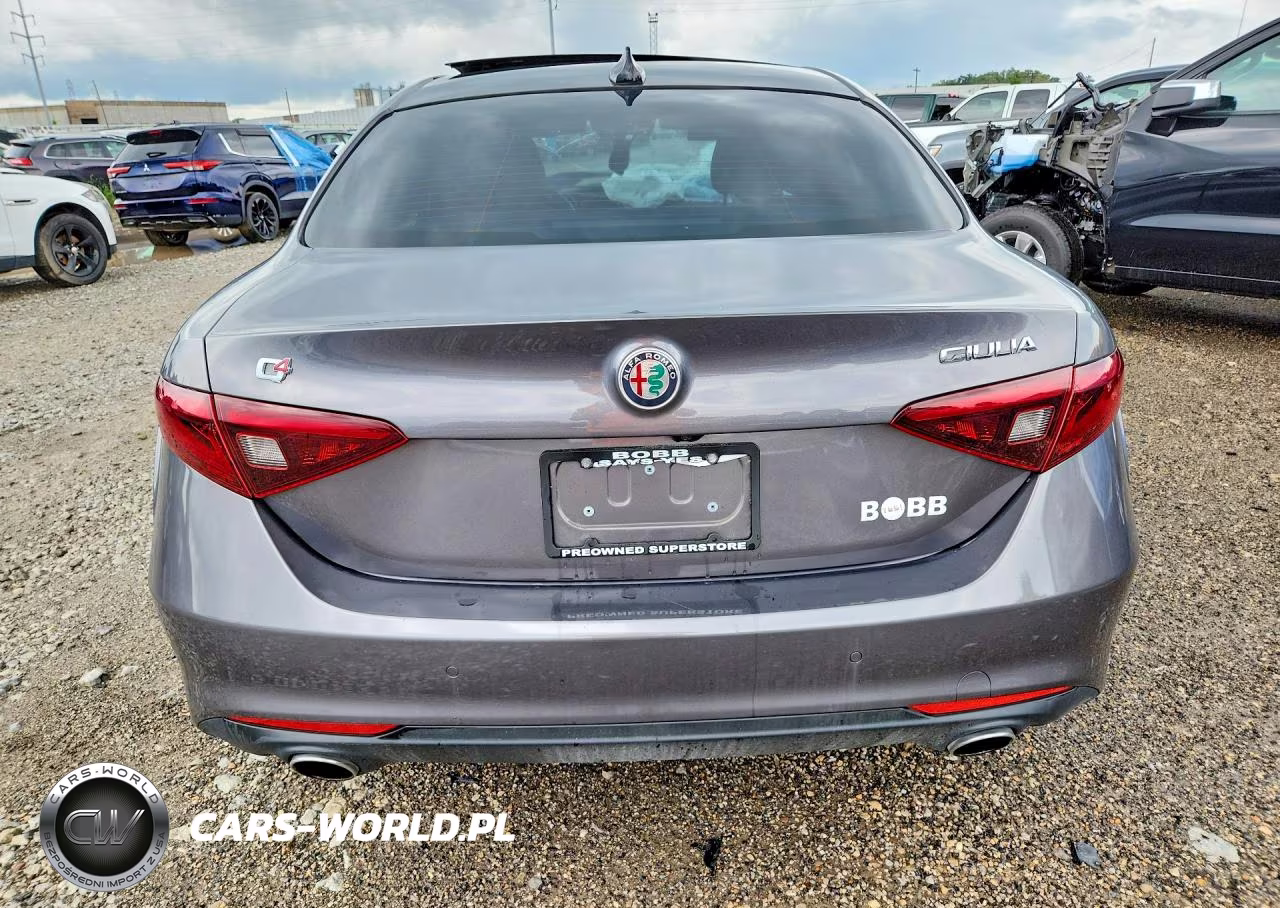 2018 Alfa Romeo Giulia Q4 VIN:ZARFAEDNXJ7563985 - 6