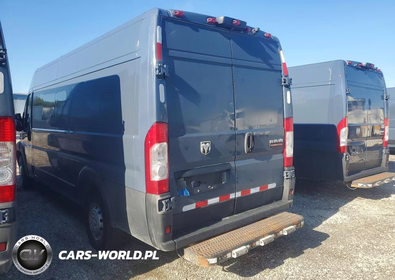 2021 Ram Promaster 3500 Delivery Van VIN:3C6MRVJG4ME541444 - 2