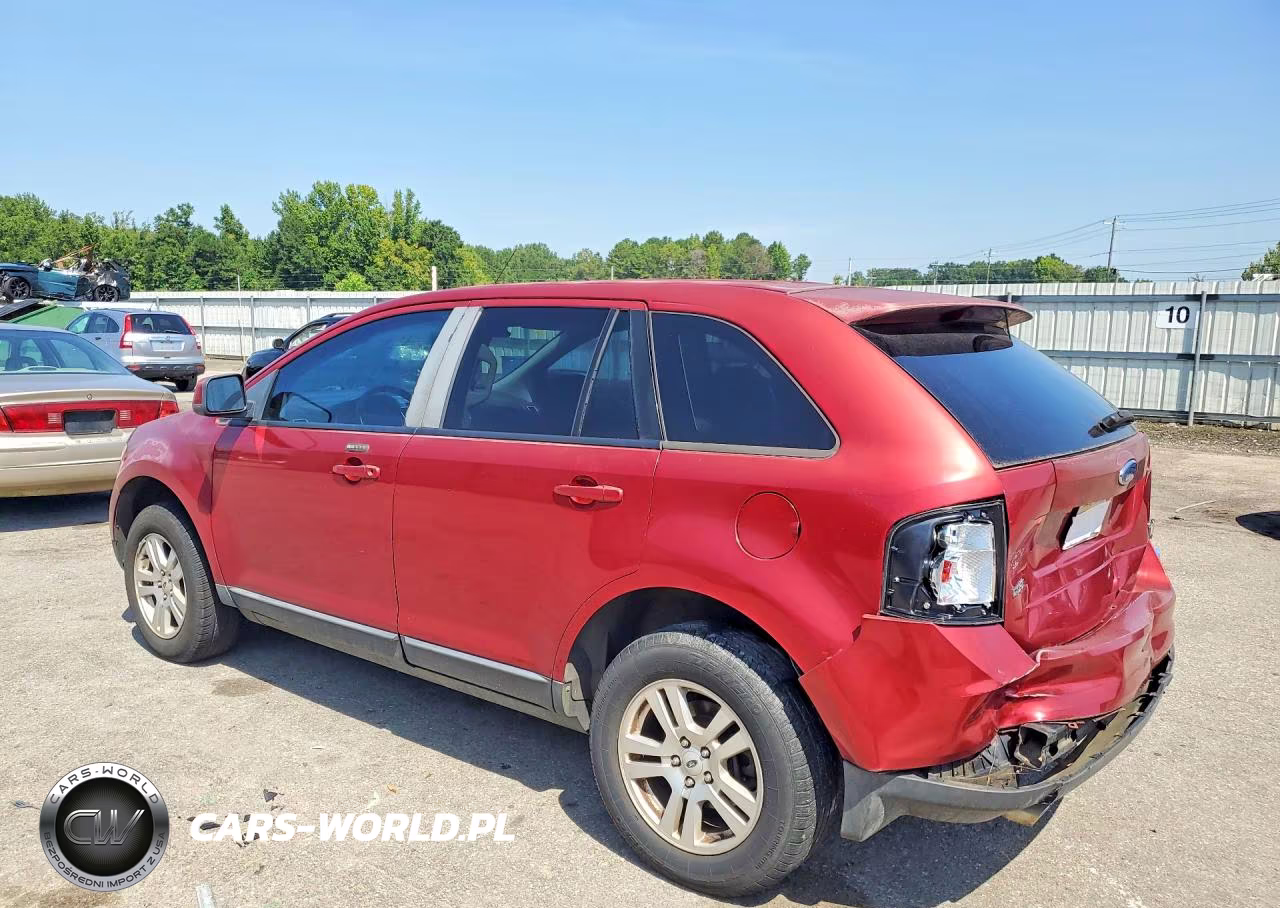 2007 Ford Edge Sel VIN:2FMDK38C87BA53416 - 2