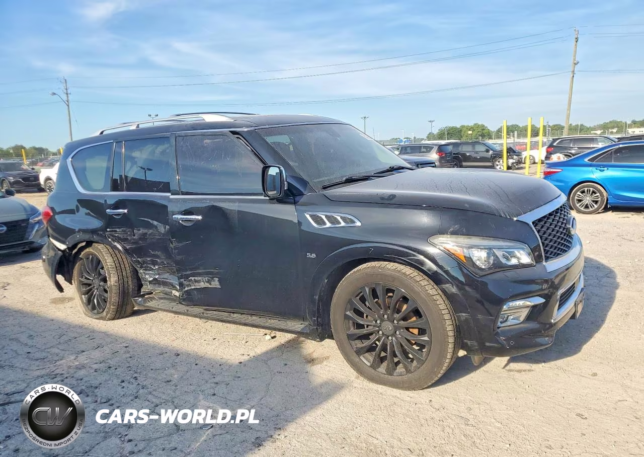 2015 Infiniti Qx80 Base VIN:JN8AZ2NC9F9370834 - 4