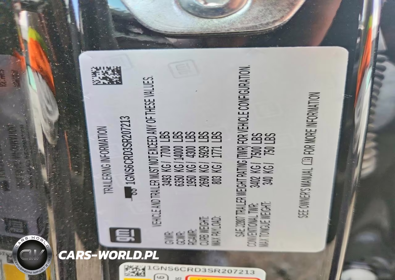 2025 Chevrolet Suburban K1500 Lt VIN:1GNS6CRD3SR207213 - 13