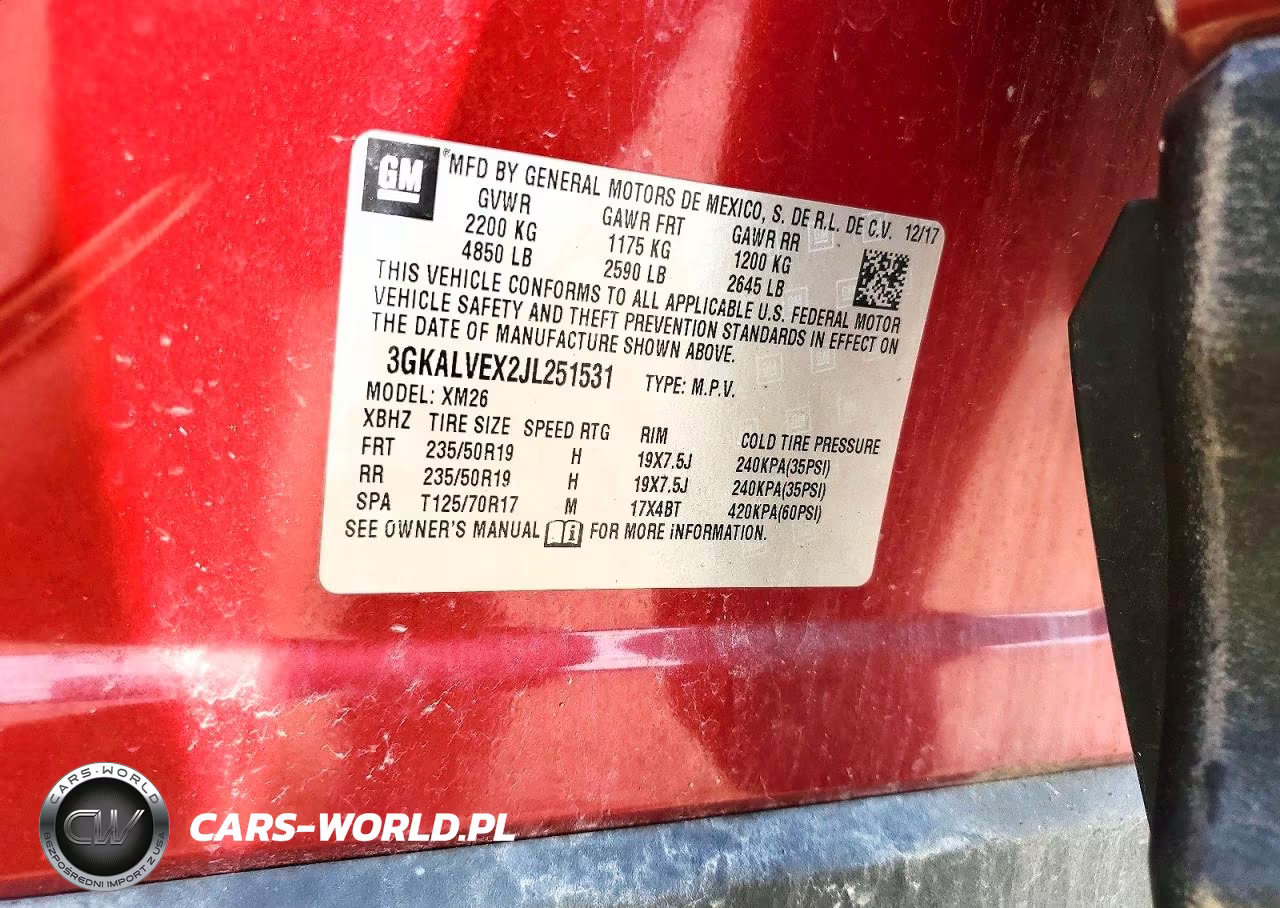 2018 GMC Terrain Slt VIN:3GKALVEX2JL251531 - 13