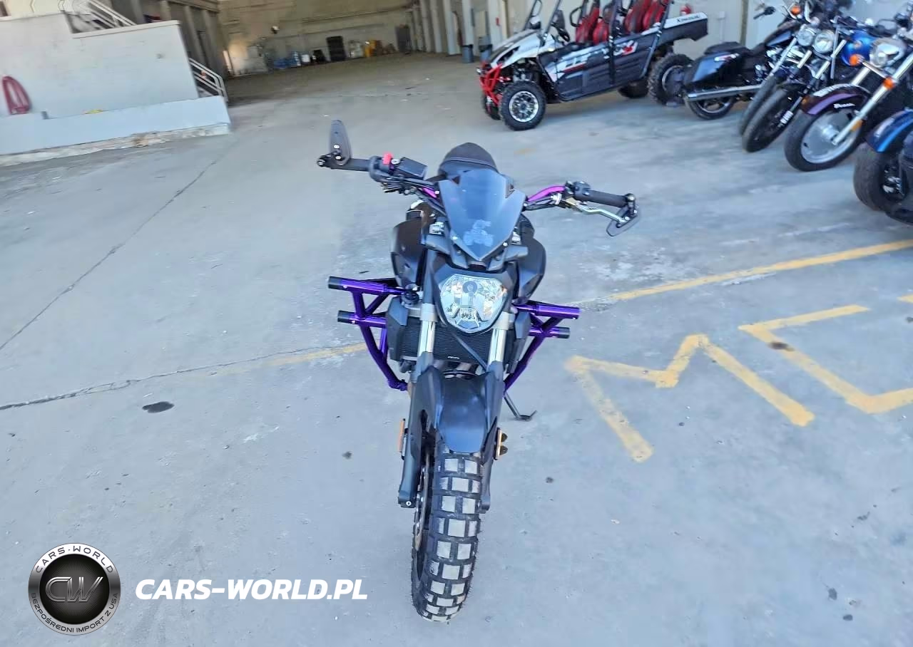 2015 Yamaha Fz07 VIN:JYARM06E8FA000132 - 2