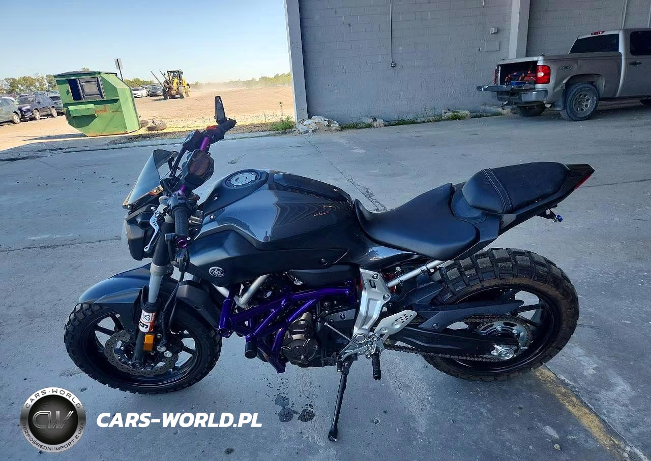 2015 Yamaha Fz07 VIN:JYARM06E8FA000132 - 3