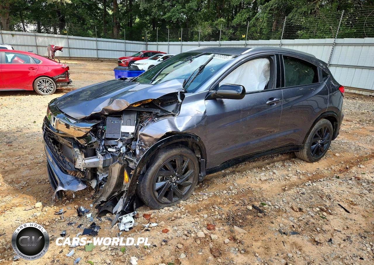 2022 Honda Hr-V Sport VIN:3CZRU5H10NM712187 - 1