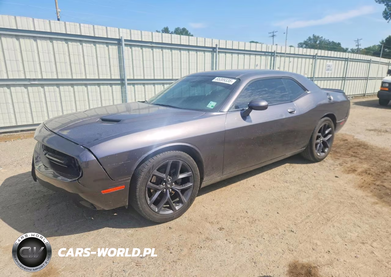 2022 Dodge Challenger Sxt VIN:2C3CDZAG2NH263616 - 1