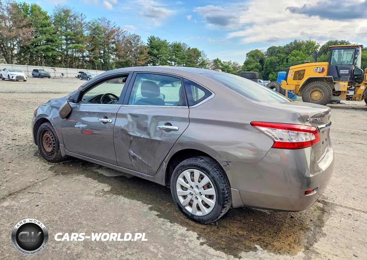 2015 Nissan Sentra Sv VIN:3N1AB7APXFL679910 - 2