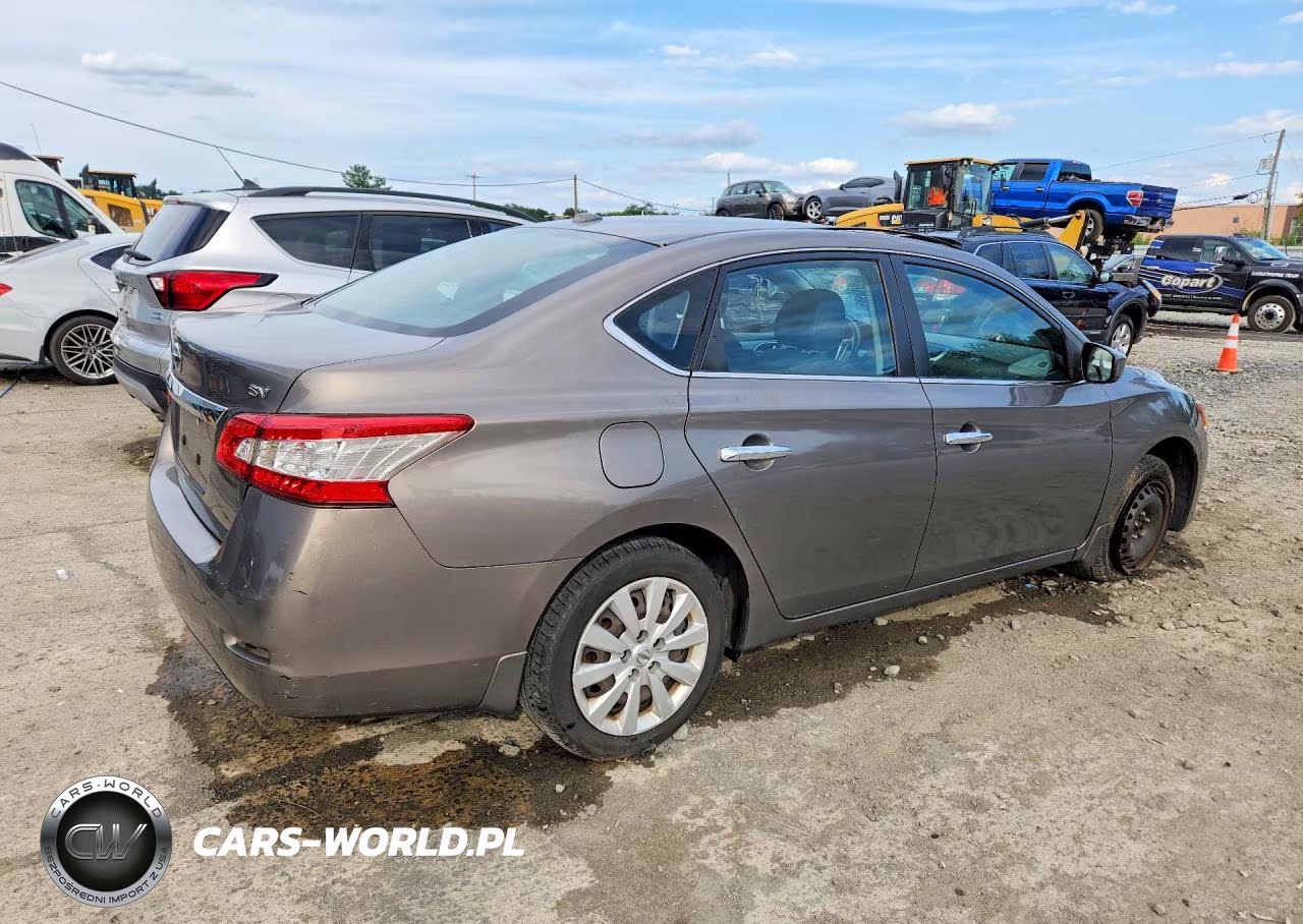 2015 Nissan Sentra Sv VIN:3N1AB7APXFL679910 - 3