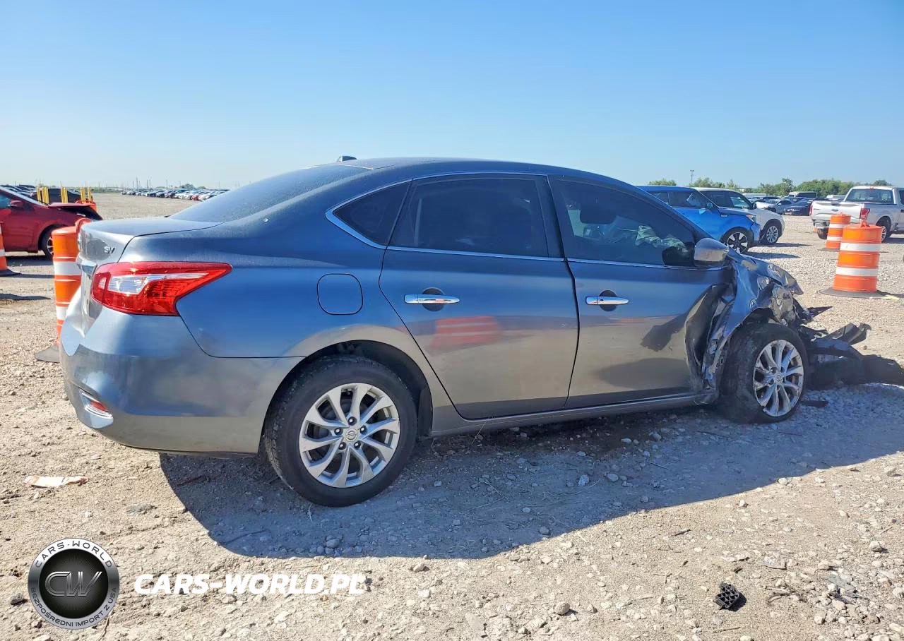 2018 Nissan Sentra Sv VIN:3N1AB7AP2JY223797 - 3