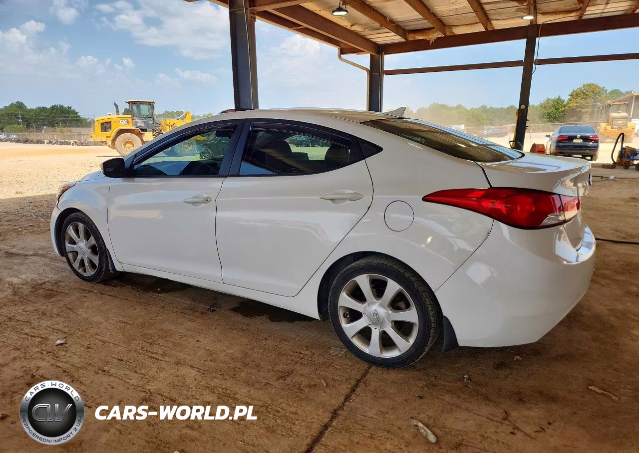 2013 Hyundai Elantra Limited VIN:5NPDH4AE1DH244468 - 2