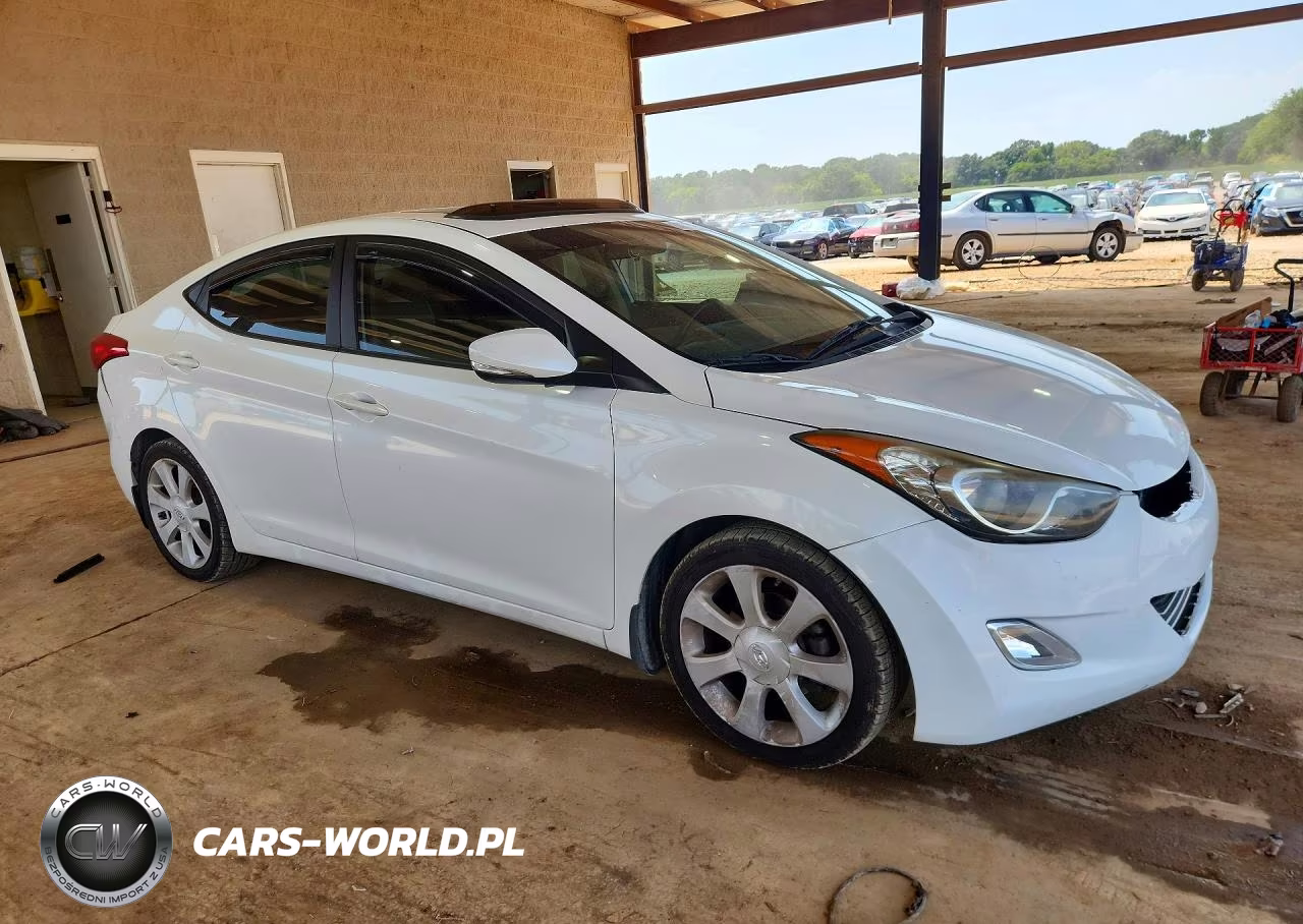 2013 Hyundai Elantra Limited VIN:5NPDH4AE1DH244468 - 4