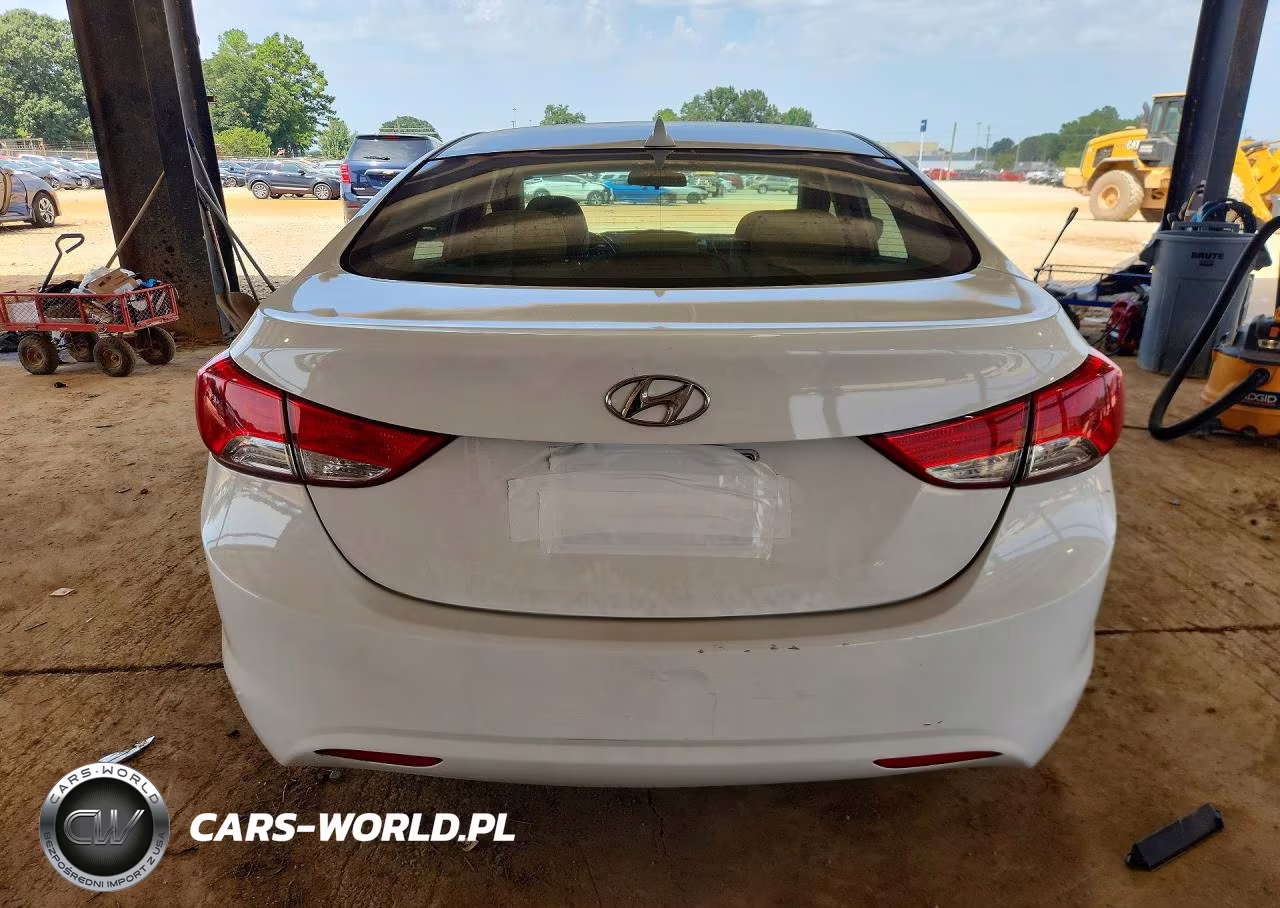 2013 Hyundai Elantra Limited VIN:5NPDH4AE1DH244468 - 6
