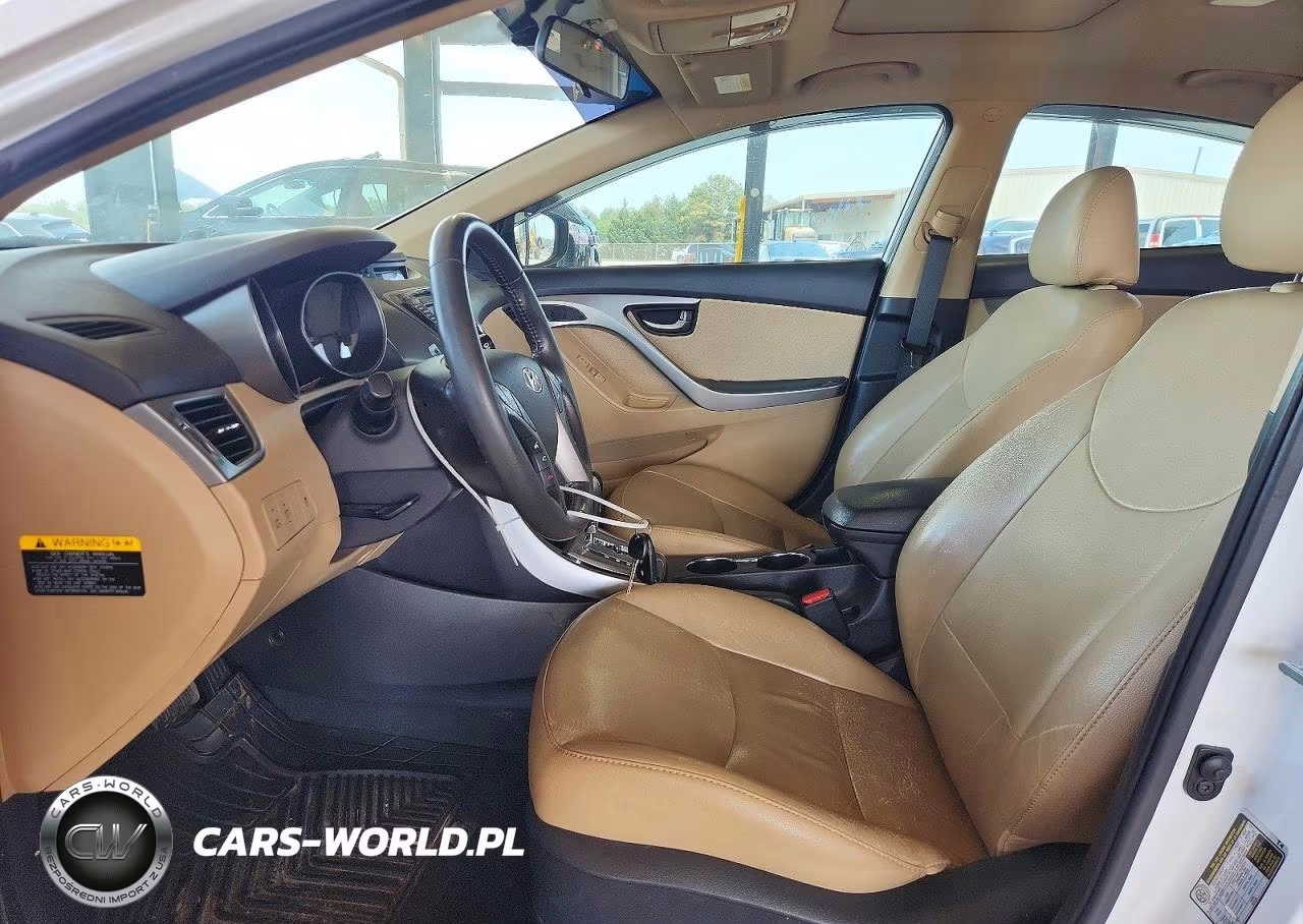 2013 Hyundai Elantra Limited VIN:5NPDH4AE1DH244468 - 7
