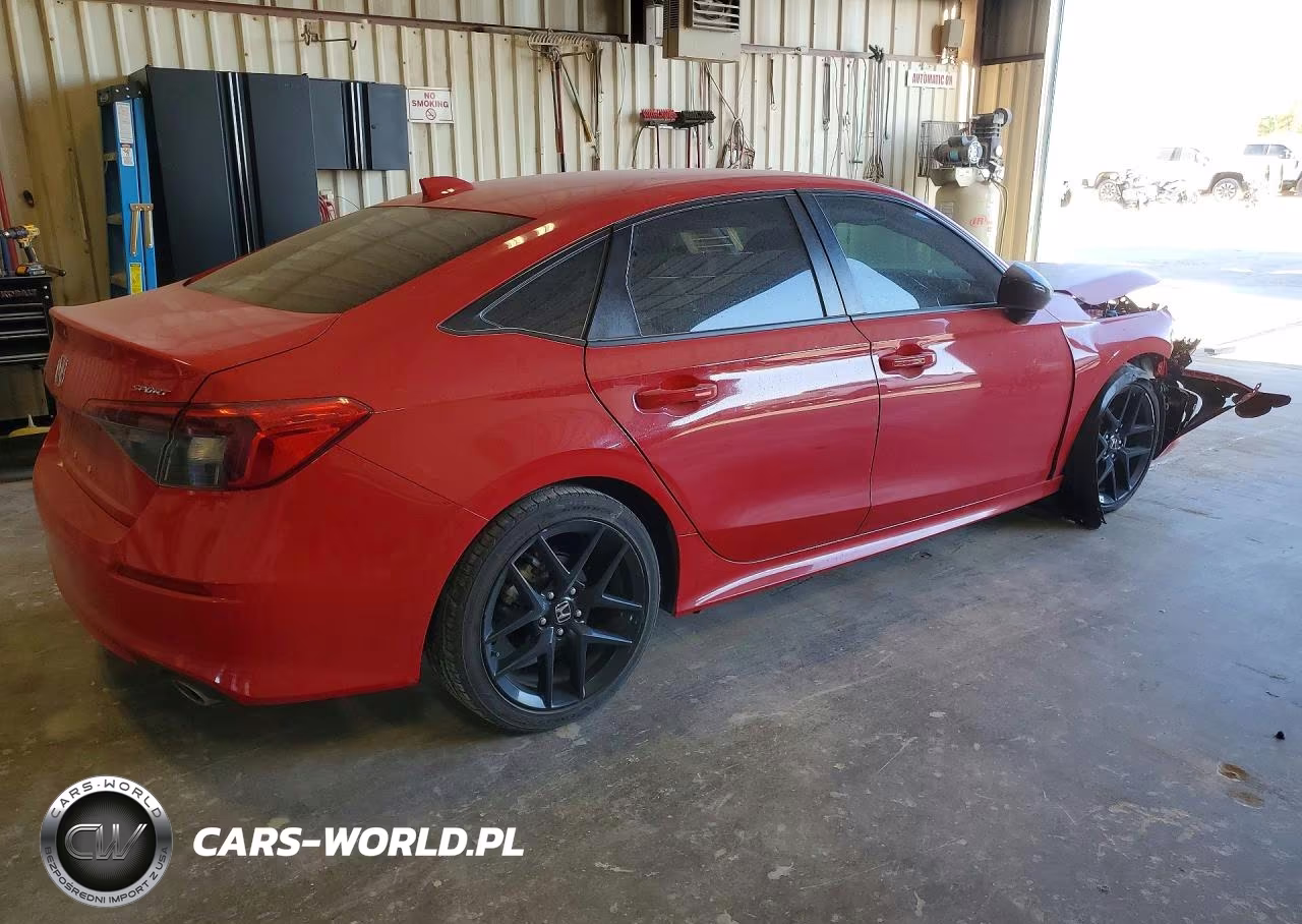 2022 Honda Civic Sport VIN:2HGFE2F55NH607879 - 3