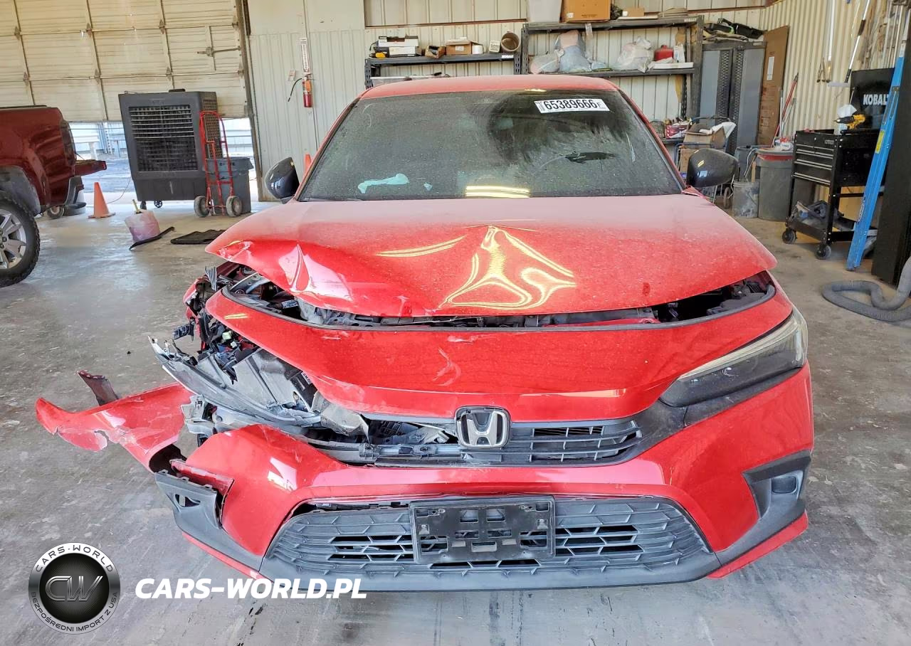 2022 Honda Civic Sport VIN:2HGFE2F55NH607879 - 5