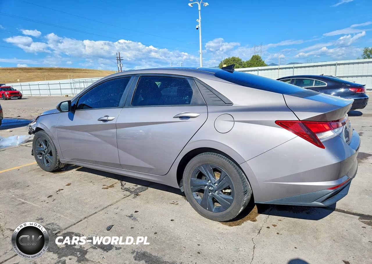 2021 Hyundai Elantra Sel VIN:KMHLS4AG3MU190395 - 2