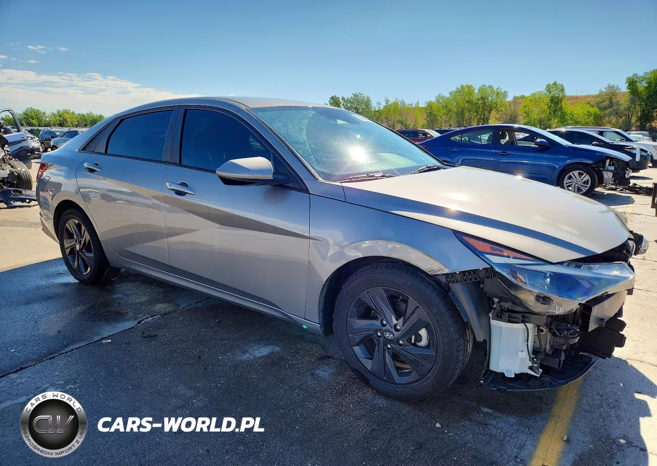2021 Hyundai Elantra Sel VIN:KMHLS4AG3MU190395 - 4
