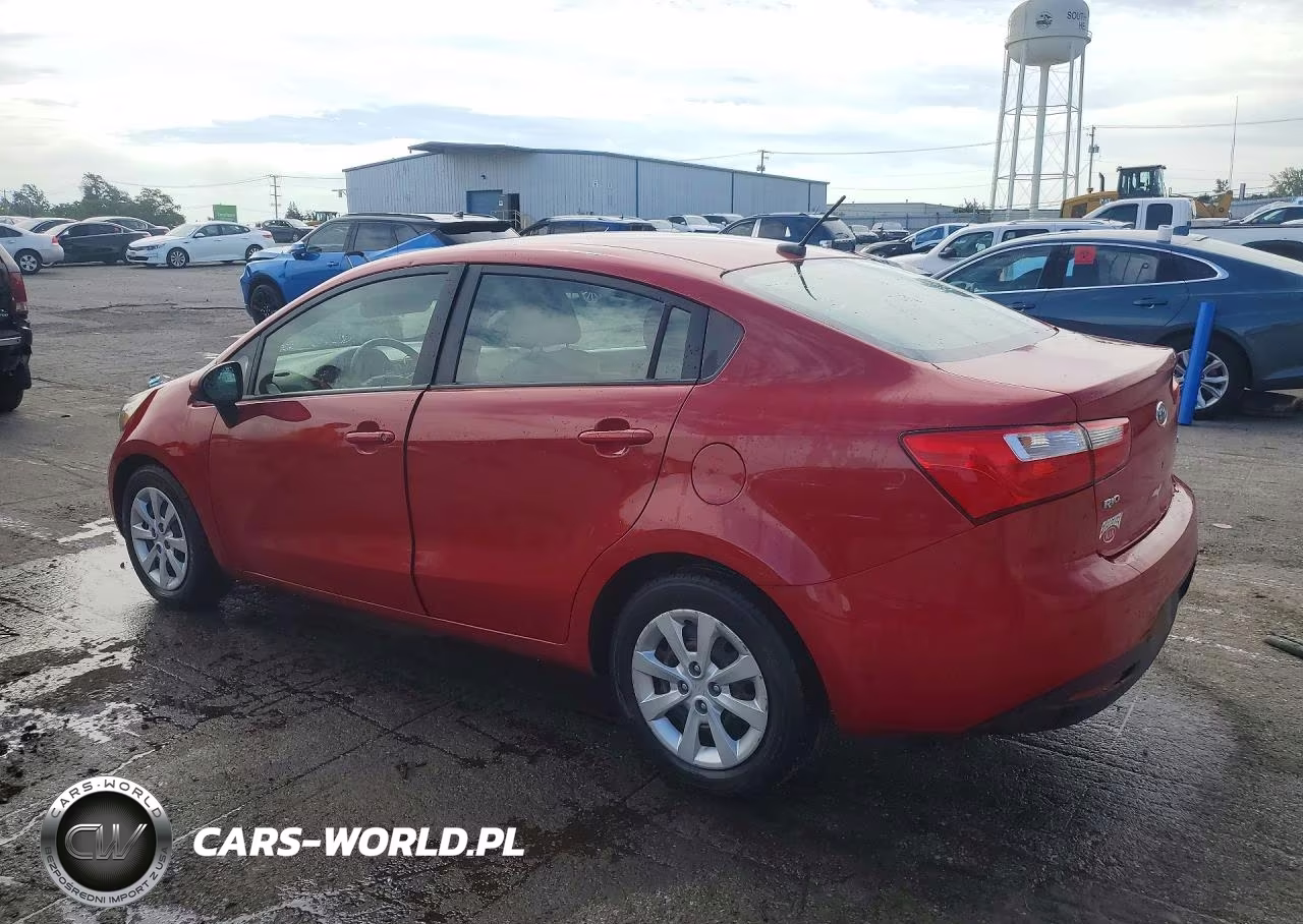 2013 Kia Rio Lx VIN:KNADM4A32D6121411 - 2