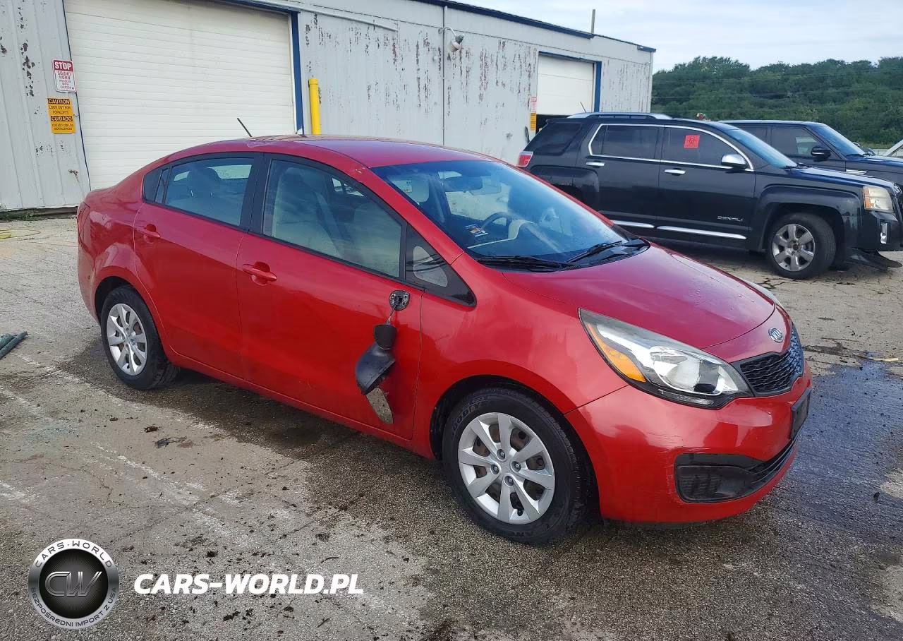 2013 Kia Rio Lx VIN:KNADM4A32D6121411 - 4