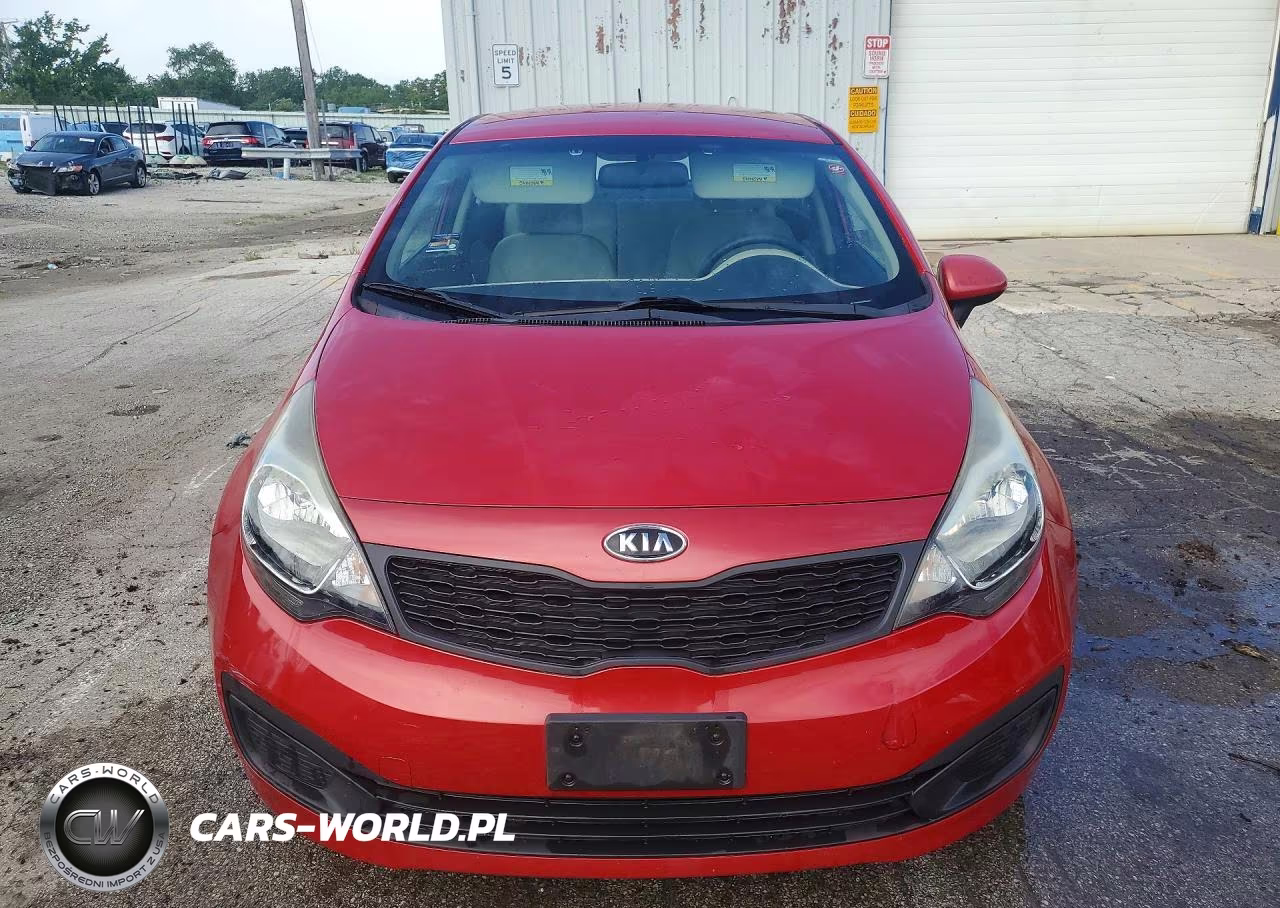 2013 Kia Rio Lx VIN:KNADM4A32D6121411 - 5