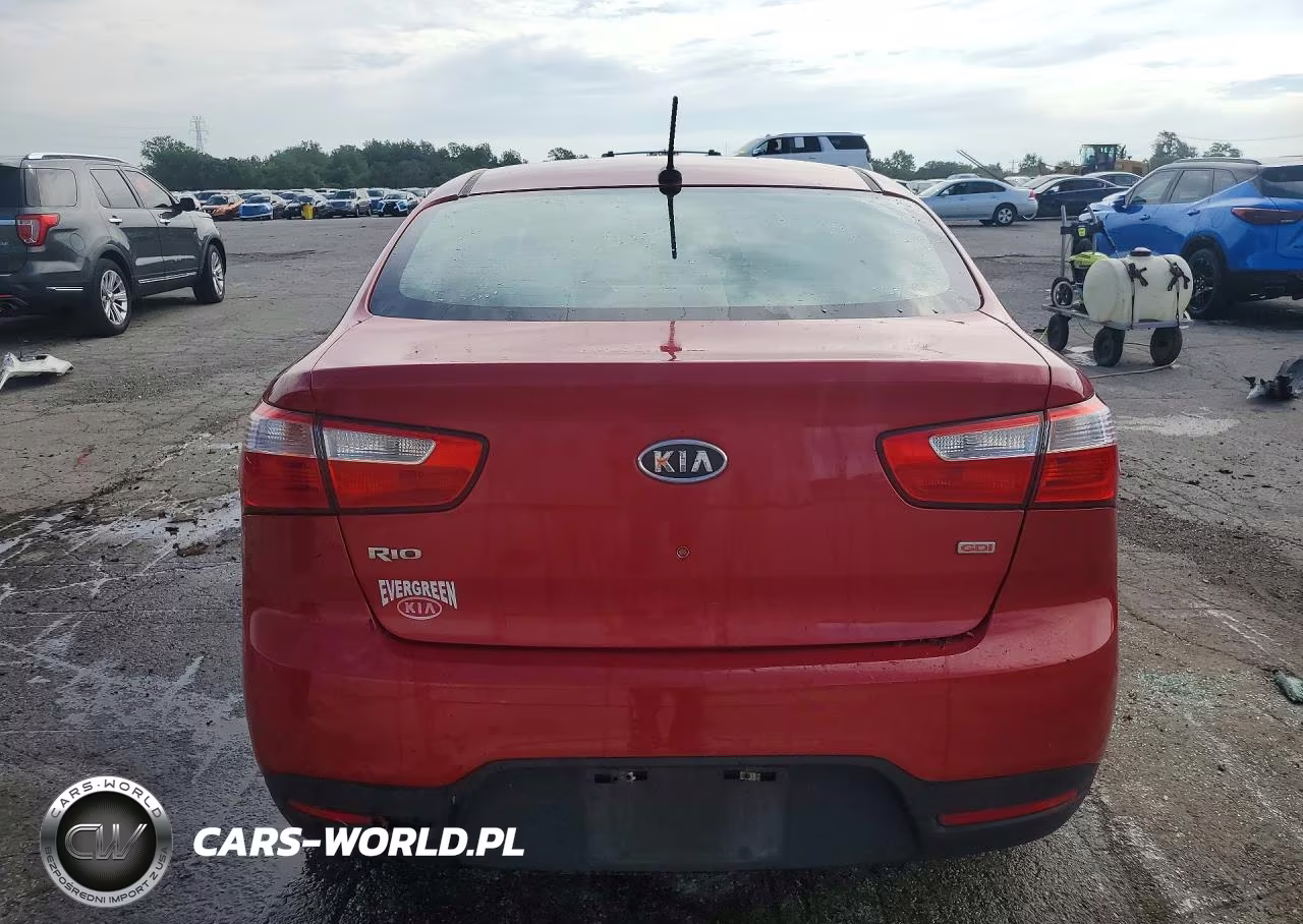 2013 Kia Rio Lx VIN:KNADM4A32D6121411 - 6