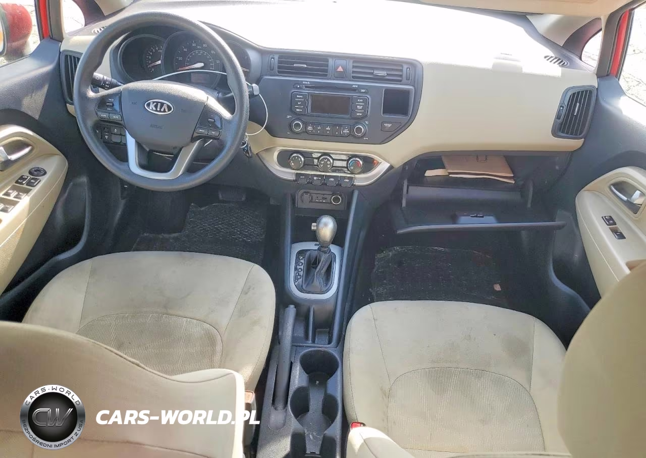 2013 Kia Rio Lx VIN:KNADM4A32D6121411 - 8