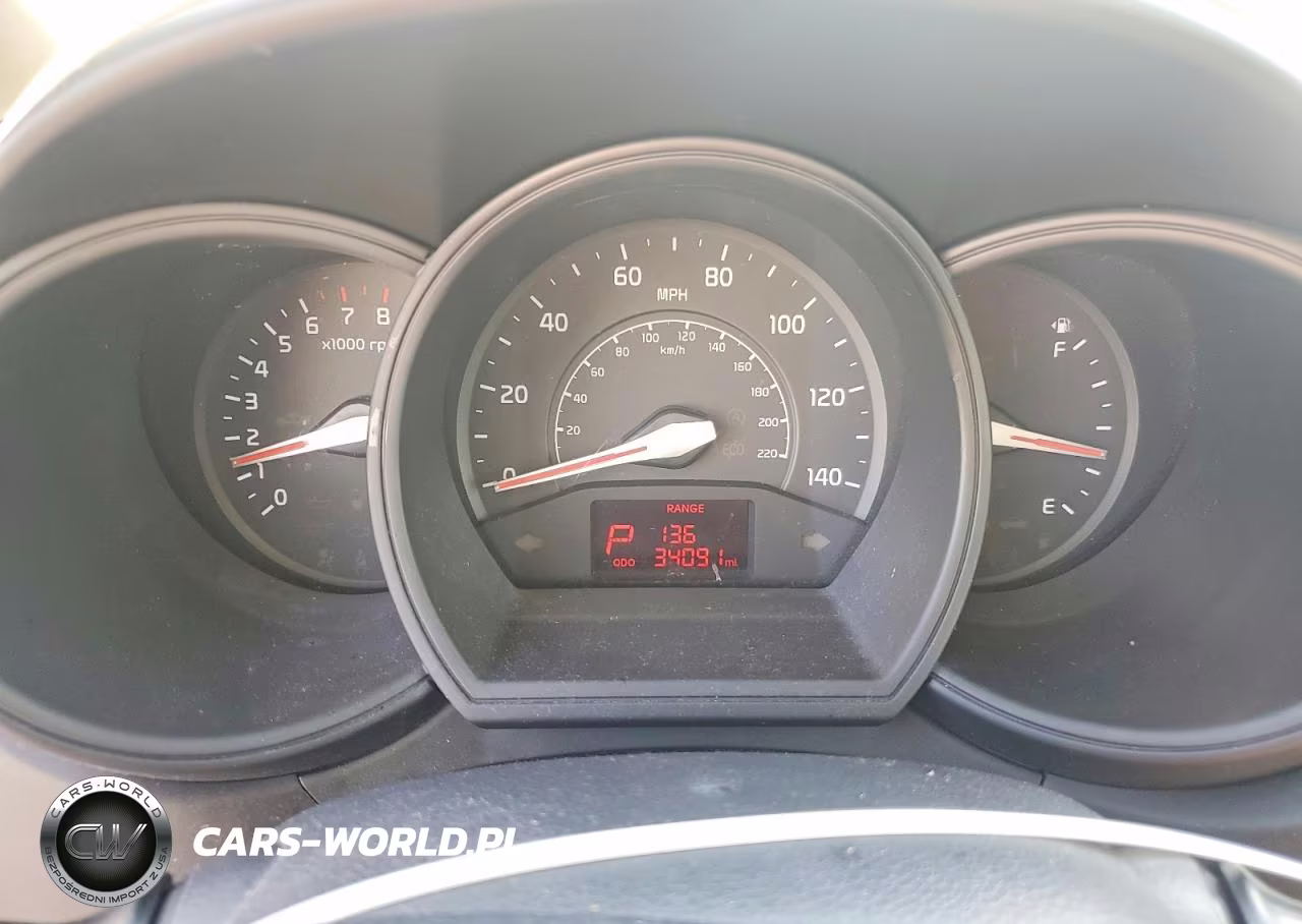 2013 Kia Rio Lx VIN:KNADM4A32D6121411 - 9