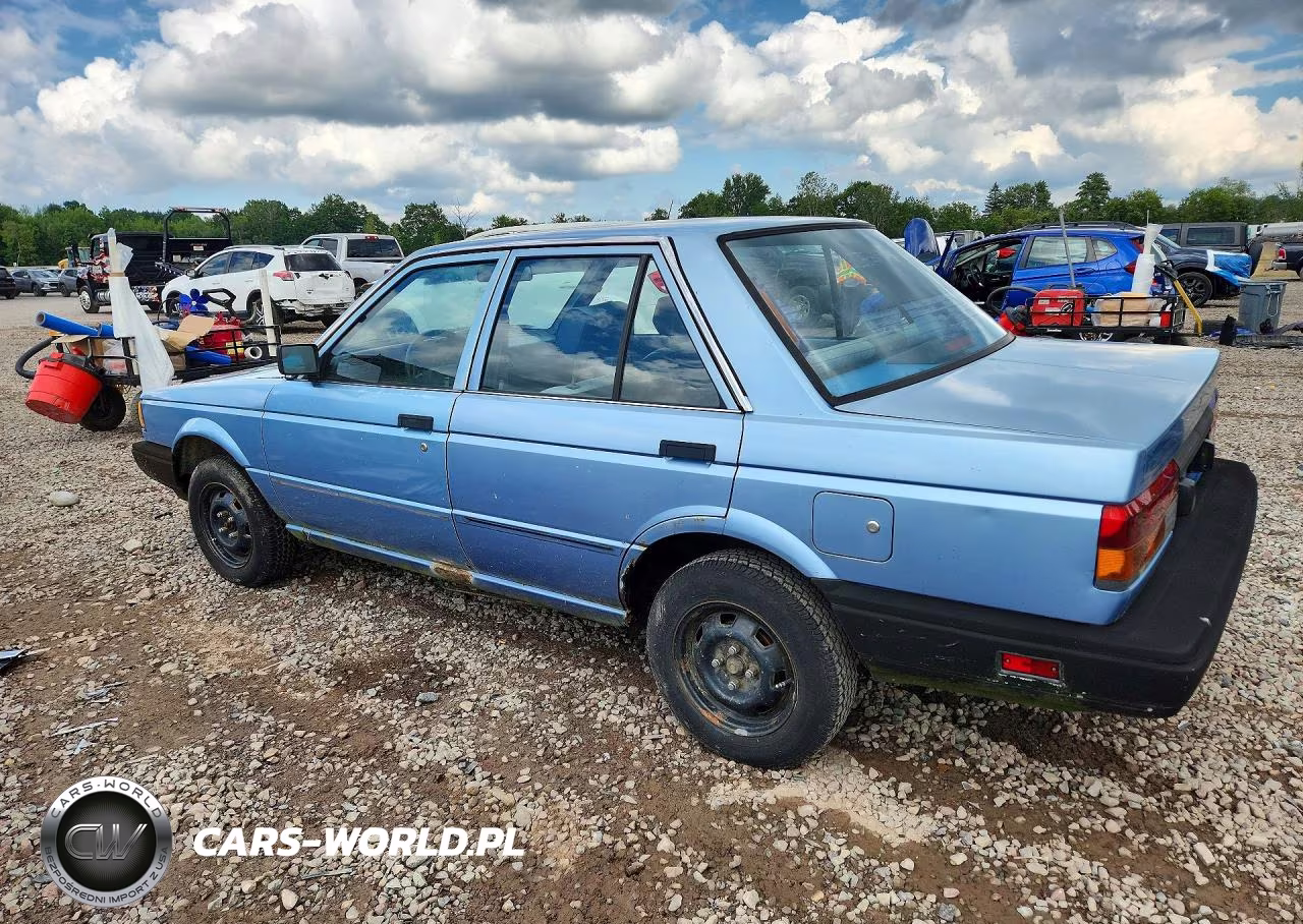 1988 Nissan Sentra E VIN:JN1PB21S7JU547980 - 2