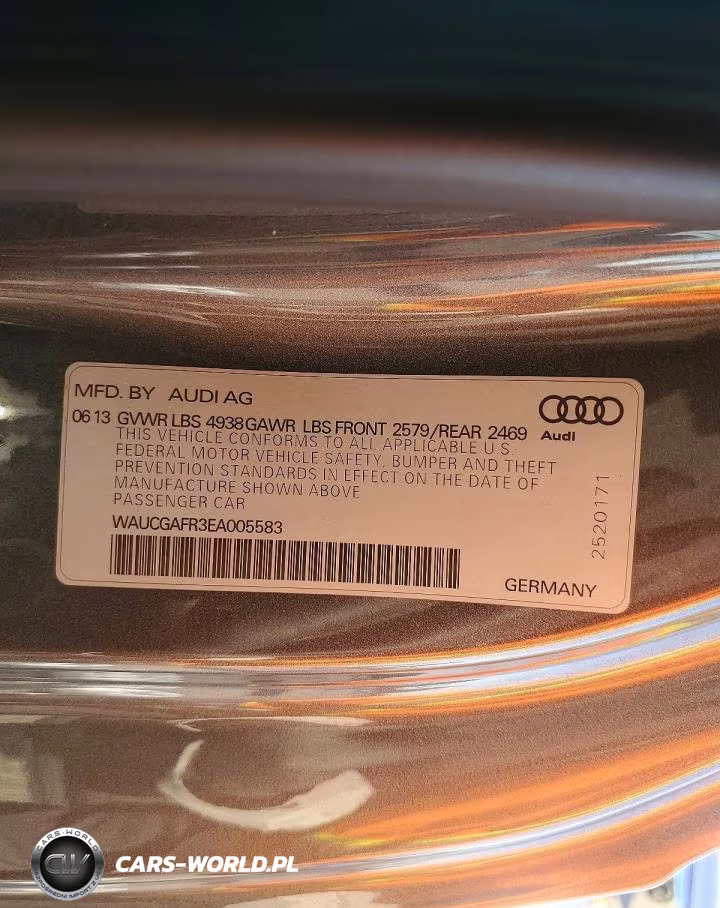2014 Audi S5 Premium Plus VIN:WAUCGAFR3EA005583 - 12